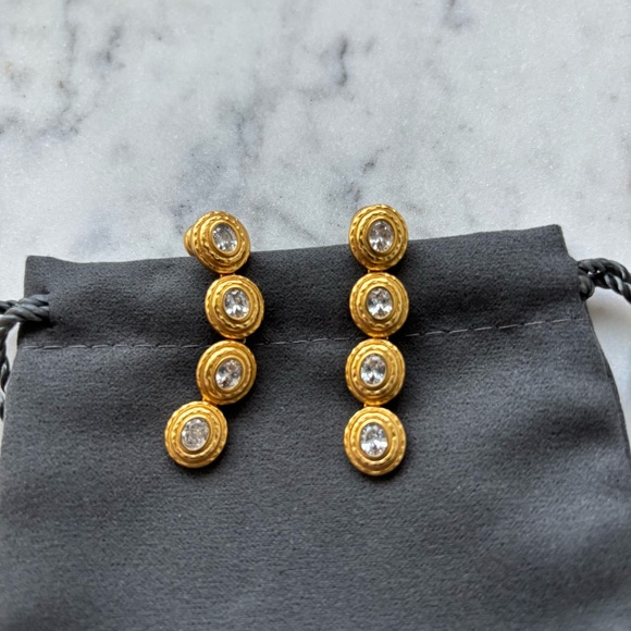 NWOT Julie Vos drop earrings - Picture 3 of 6